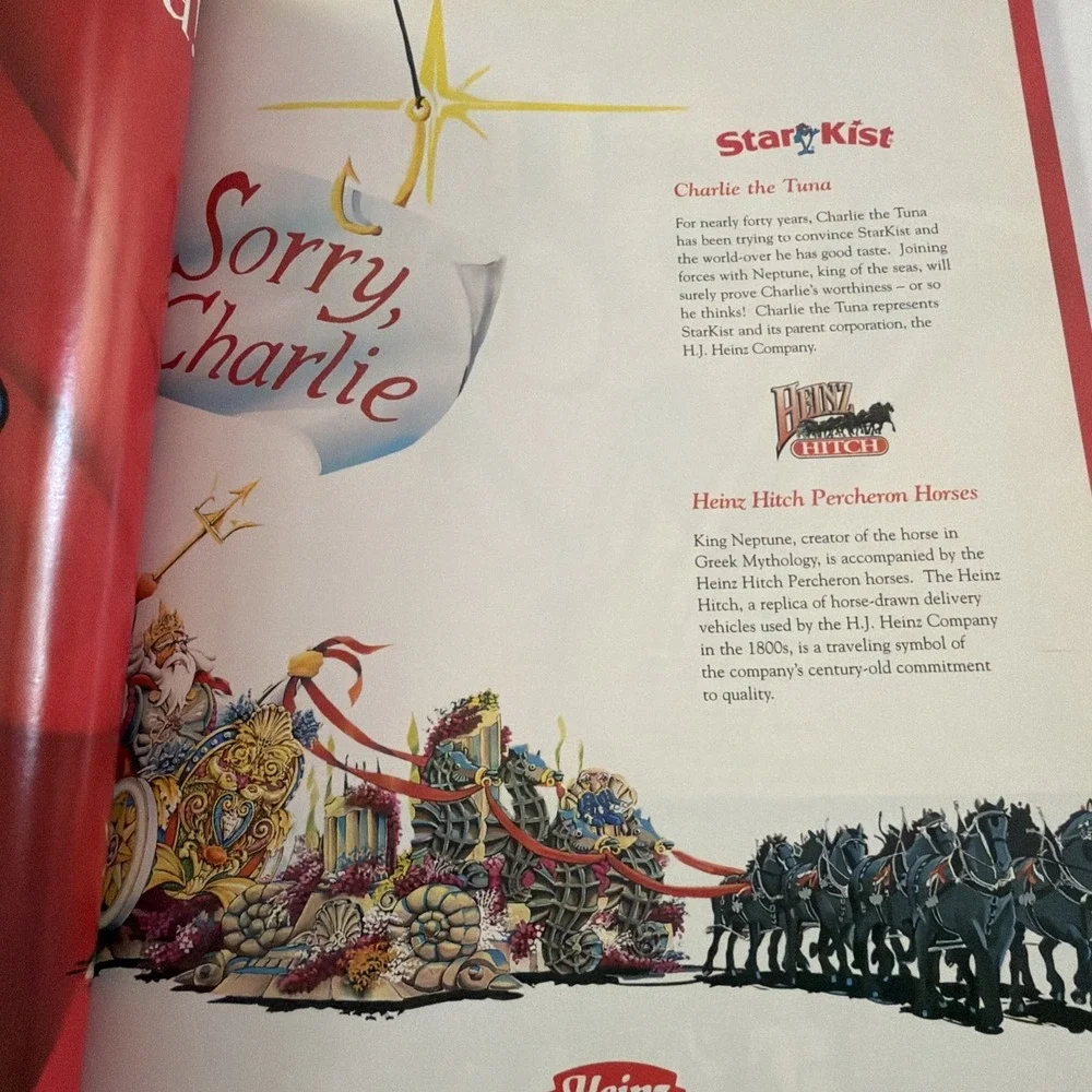 109th Tournament Of Roses Parade Official 1998 Program Carol Burnett